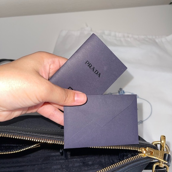 Prada Logo Jacquard Black Canvas Satchel - Authentic - Picture 11 of 15